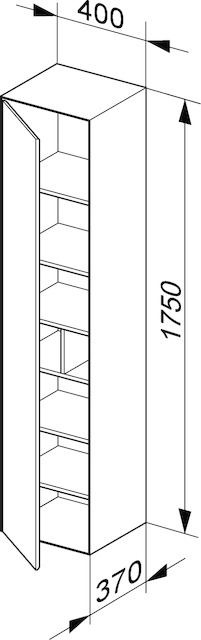 KE HS Edition Lignatur 33330 R. angeschl. Nussb.