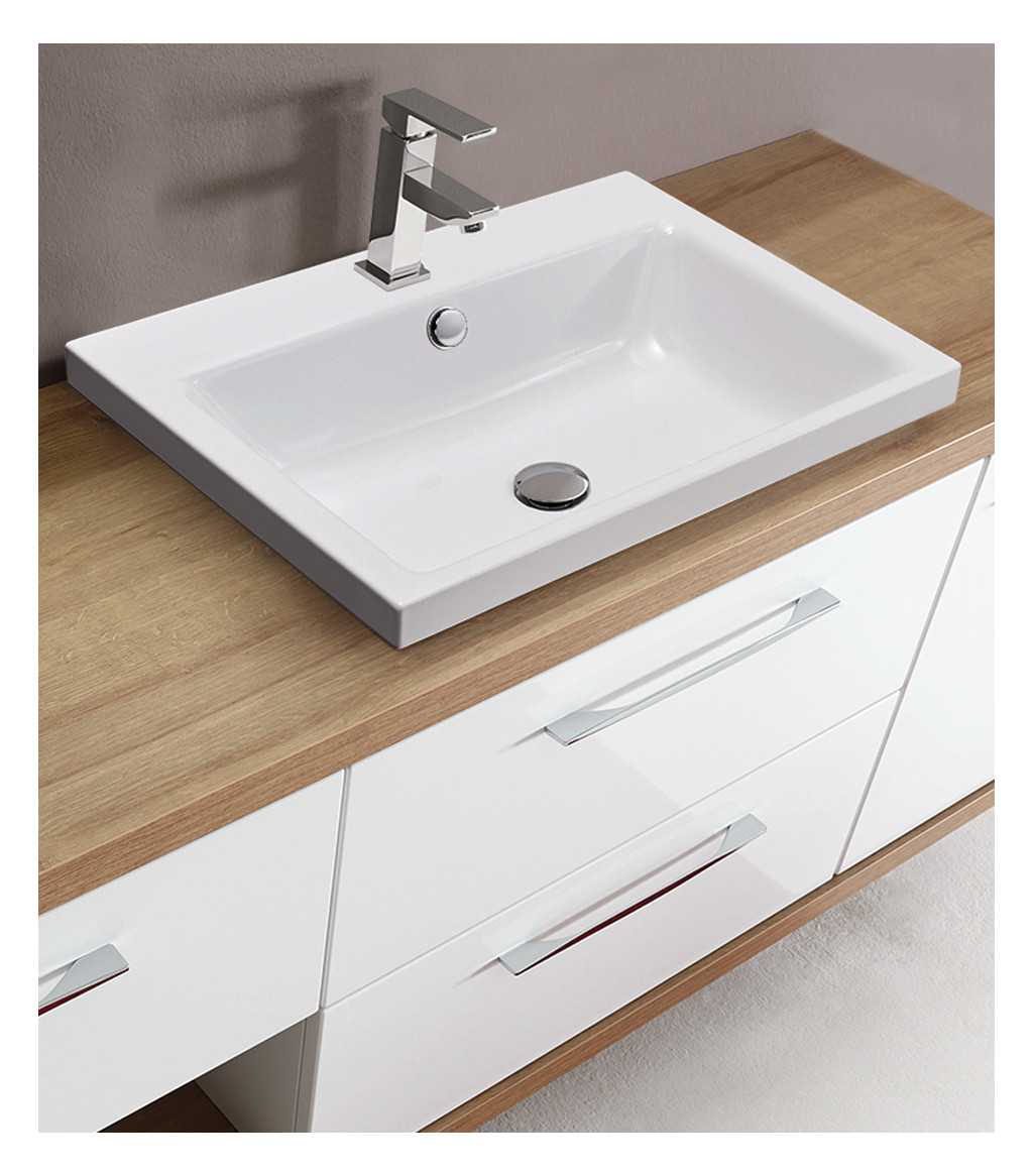 KA WB PURO Mod.3154,600x460mm,sm100,PEFF ,AD,m. 1HL,mÜL,chr