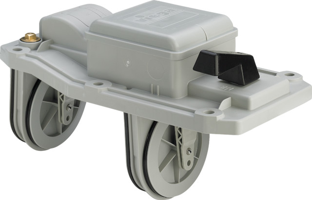Viega Umrüstset 4987.38 in 100/125mm Kunststoff grau
