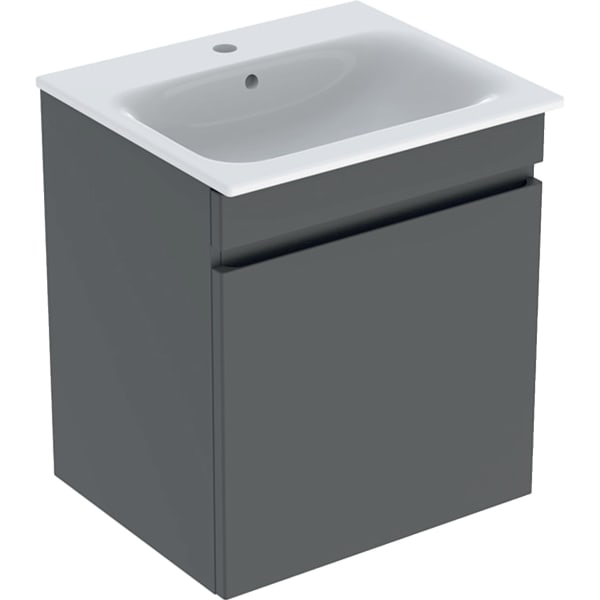 Geberit Renova Plan Set MWT m. US, 1 Schubl. 60x62,2x48cm, lava