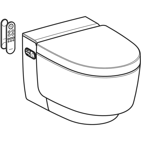 Geberit AquaClean Mera Classic WC-Komplettanlage UP WWC weiß-alpin