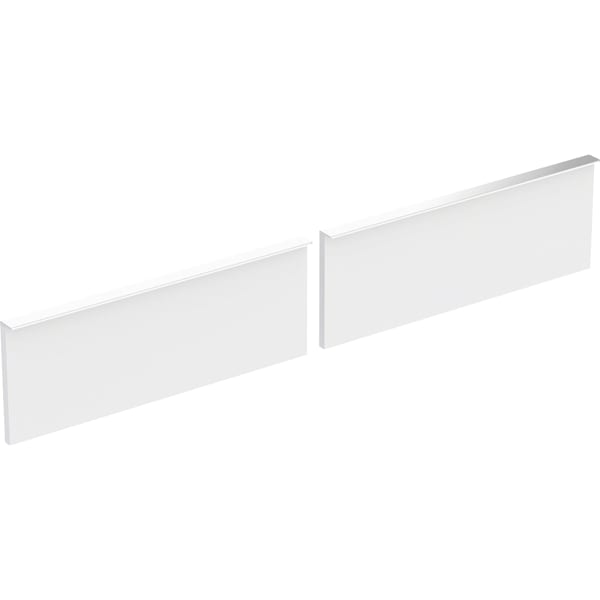 Geberit Set Schubl. Front f. iCon US für 2AWT Breite 120 cm, weiß (2 St.)
