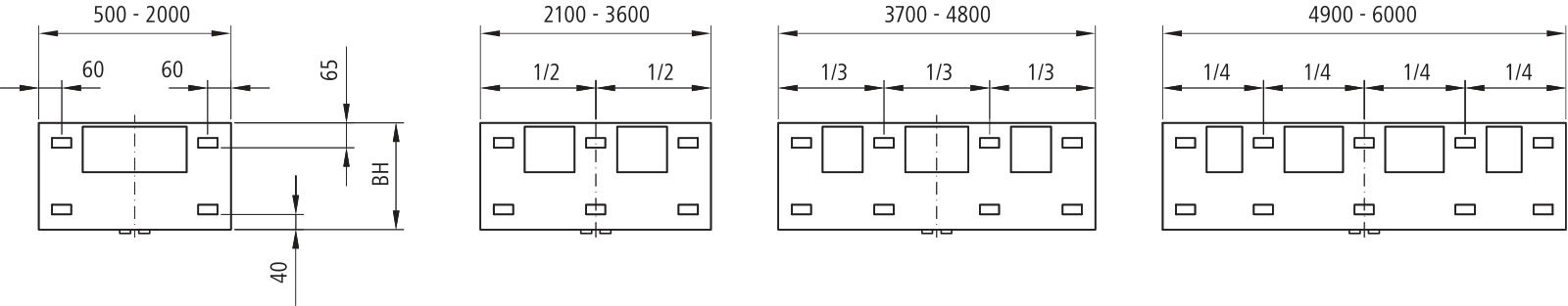 Kermi Heizwand HHN Typ21 BH630x72x1000mm QN1381,RAL9016,6bar,o.Abd,AB 12,LH540