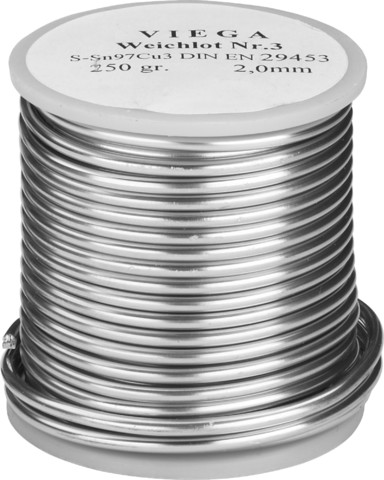 Viega Weichlot 94933 für Kupferlötinstallationen