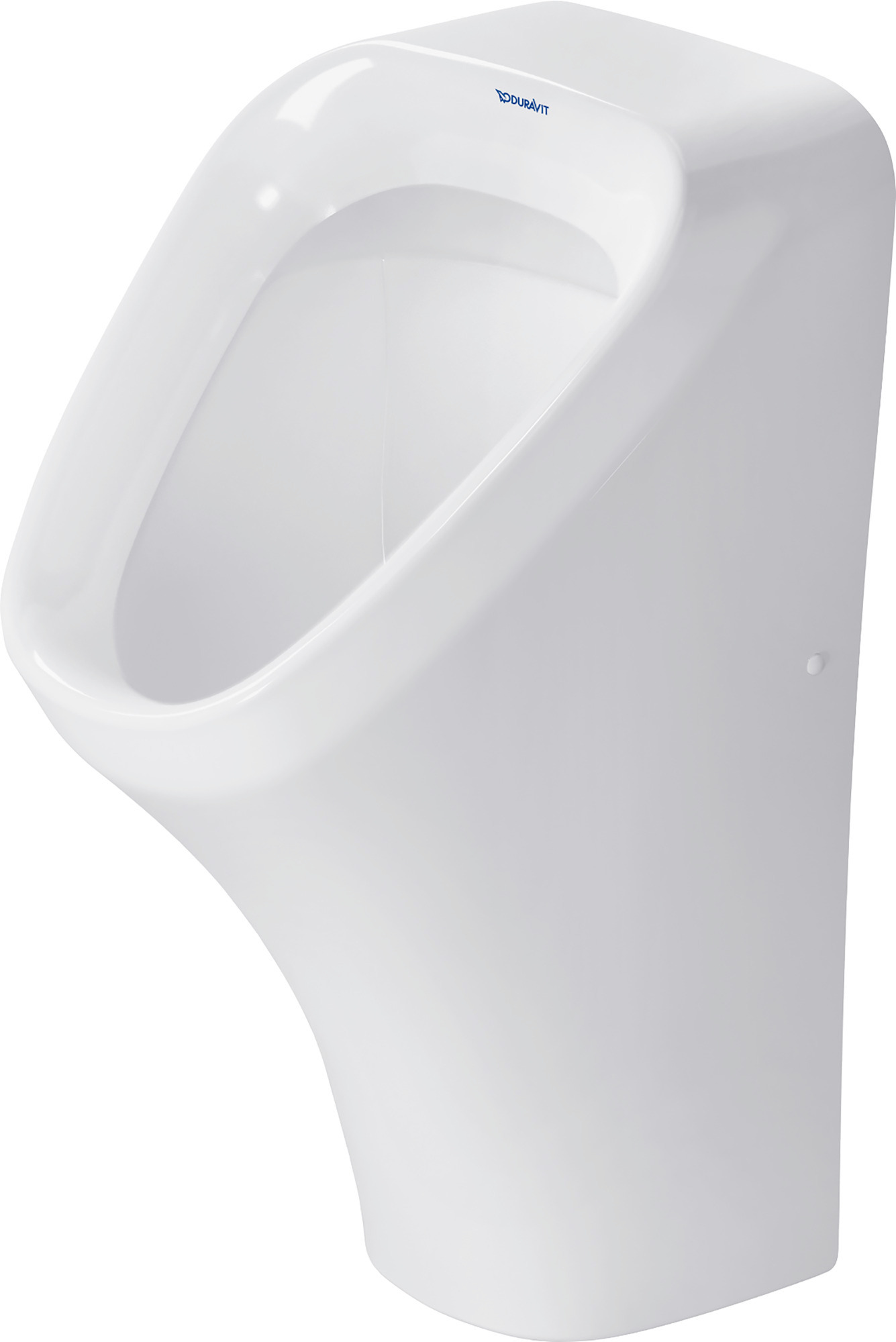 DU Urinal DuraStyle, Zulauf von hinten absaugend, ohne Fliege, weiß