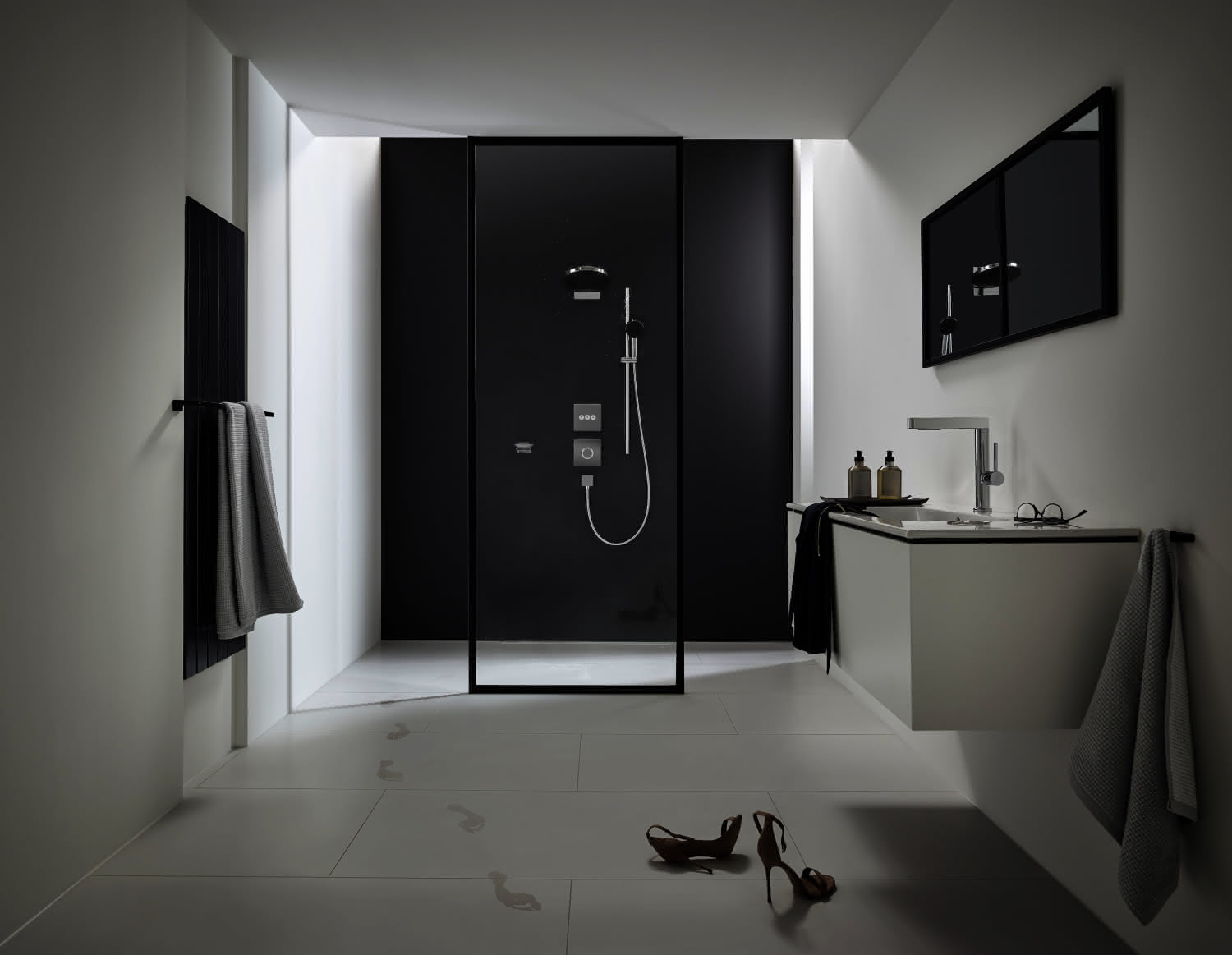 Hansgrohe Waschtischmischer 230 Finoris Ausziehbrause 2jet chrom