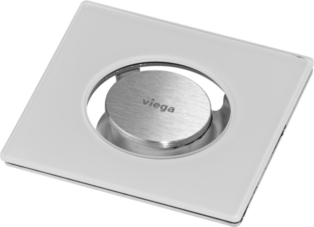 Viega Designrost Modell 4976.10 in 100mm Edelstahl