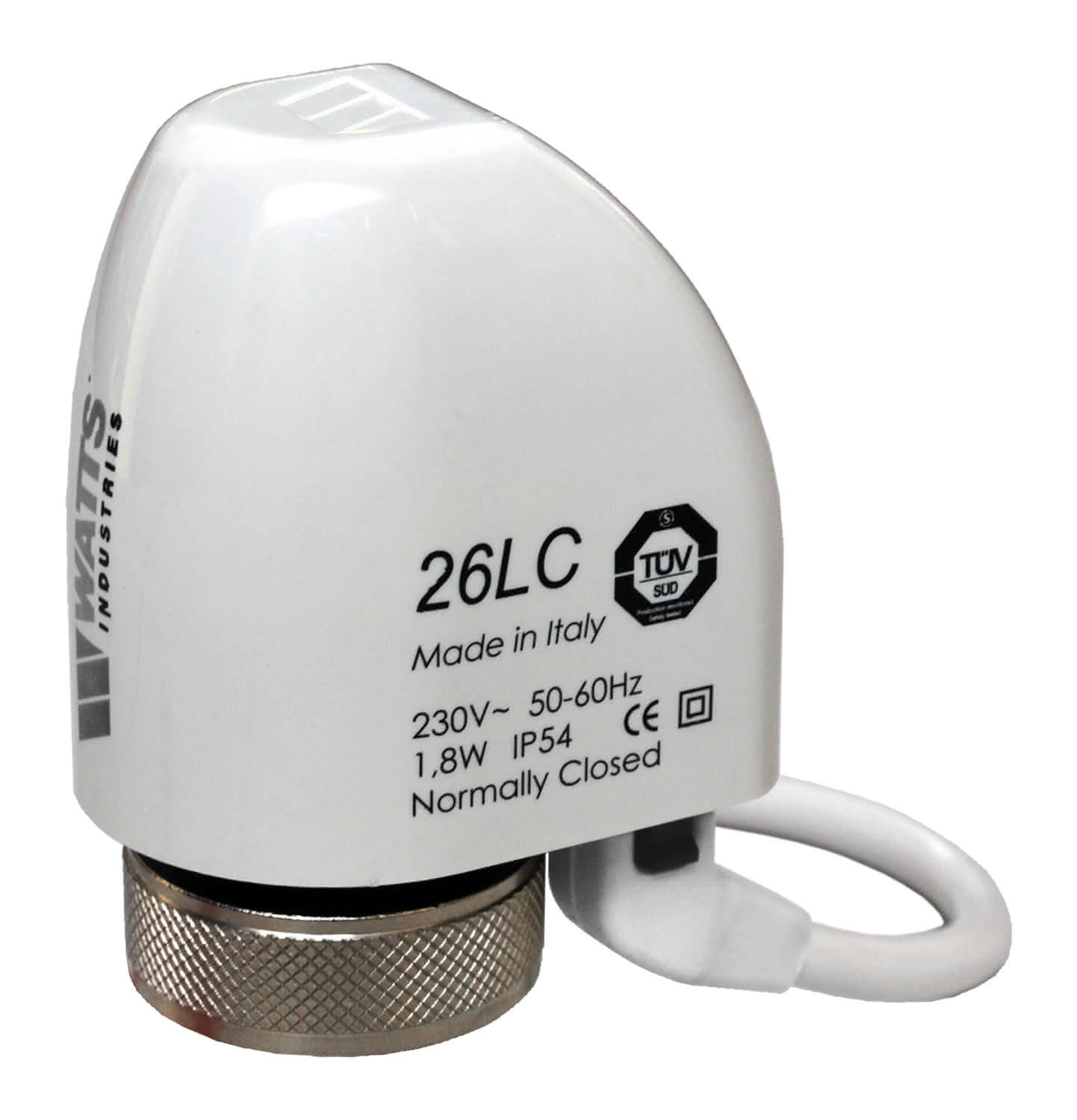 Watts Ventilantrieb 26LC Elektrotherm.- Stellantr.26LC230NC2,230V/NC, 10025872