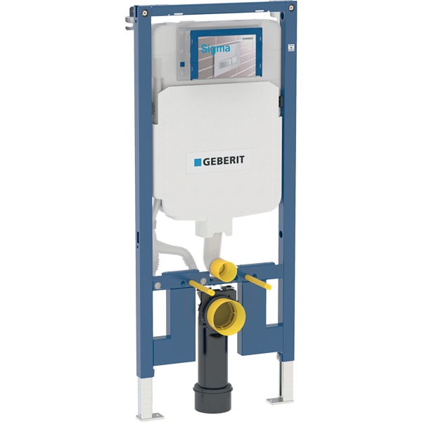 Geberit Duofix Element für WWC, 114 cm mit Sigma UP-SPK 8 cm Geberit Duofix Element für WWC, 114 cm mit Sigma UP-SPK 8 cm