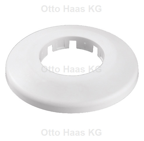 HAAS PP-Rosette DN 40, weiss