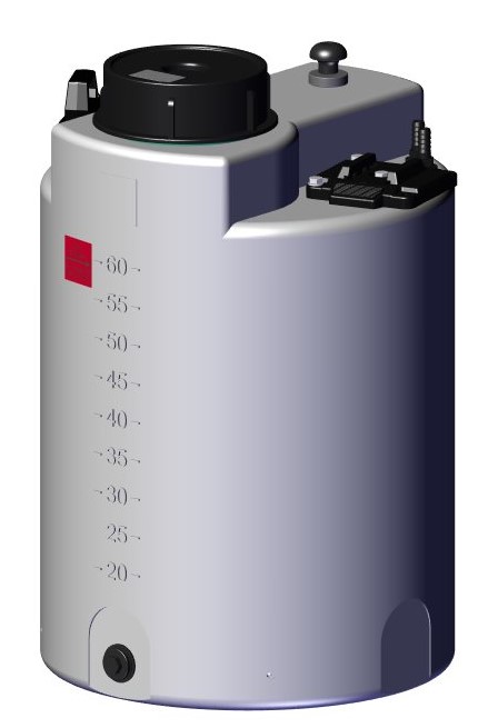 Gruenbeck Dosierbehälter 60-HMI