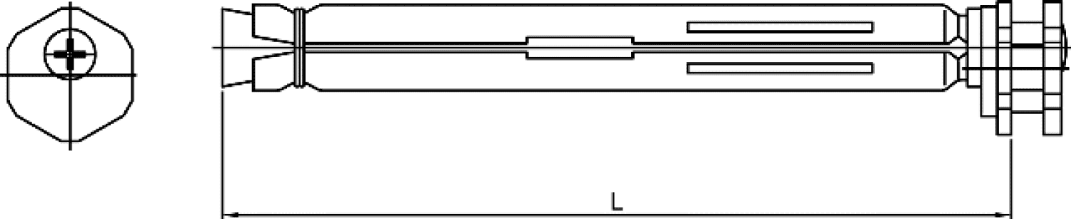 Zehnder Spannbohrkonsole BKE 85mm Nr. 766012