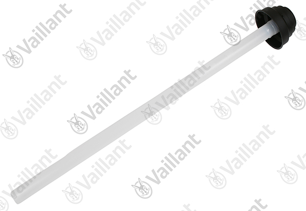 Vaillant Abgashaube, schwarz m. Abgasrohr DN60 Vaillant-Nr. 0020070982