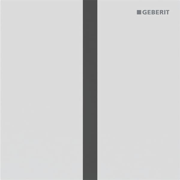 Geberit Typ 40 Abdeckplatte, eckig für UR-Strg. IR, weiß matt, Etc