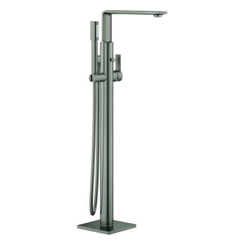 GROHE EH-Wannenbatterie Allure 25222_1 Bodenmontage FMS hard graphite gebürstet