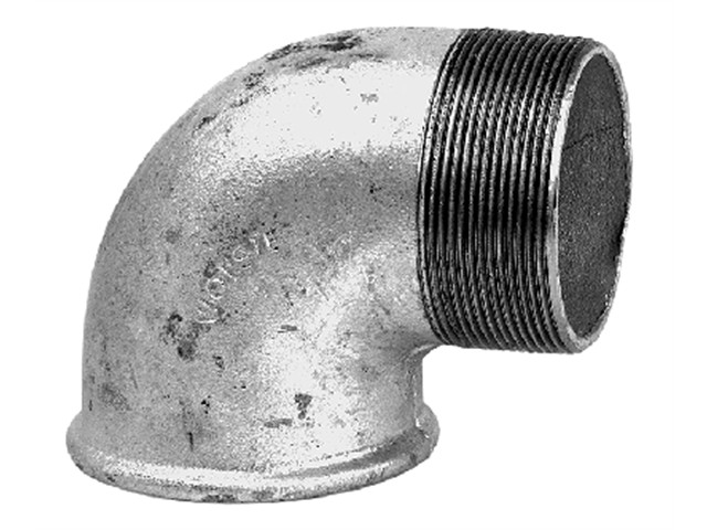 GRUNDFOS Zubehör f.Schmutz-/Abwasserpum. WINKEL 11/2in R/RP 90Grad ZN