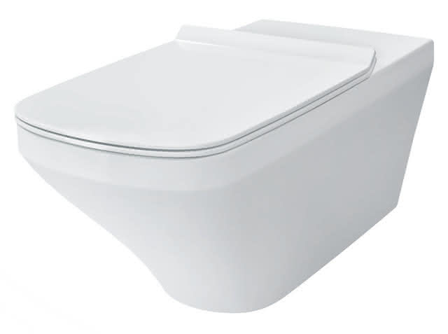 DU WC-Sitz DuraStyle Vital m.SoftClose m.Winkelpuffern, Scharniere edst., weiß