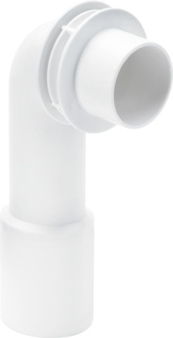 Viega Ablaufbogen 90 Grad 8113.21 in DN40/50 Kunststoff weiss