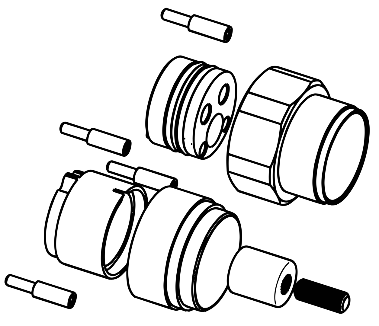 Hansa Verlängerungssatz HANSA 59913591 20 mm