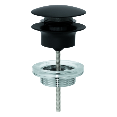 GROHE Ablaufgarnitur für Waschtische 29510 mit Druckstopfen phantom black GROHE Ablaufgarnitur für Waschtische 29510 mit Druckstopfen phantom black