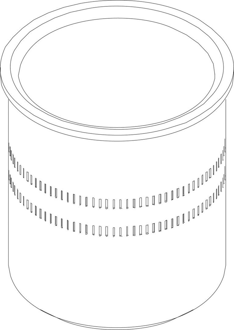 BOSCH Ersatzteil TTNR: 8738206158 Hülse 28mm