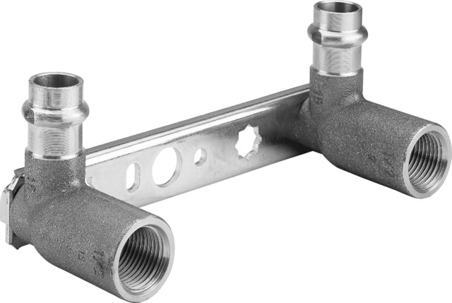Viega Montageeinheit mit SC Sanpress 2221.1 in 15 x Rp1/2 x 45x80/150mm Sibr