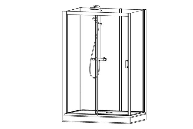 Roth Komplettdusche Vinata Spirit Eck Hoch anthrazit 1160x877 ESG klar