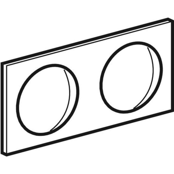 Geberit Set Puffer, selbstklebend für Unterschrank (2 St.)