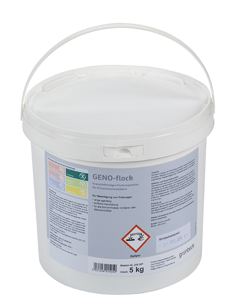 Gruenbeck GENO-flock Eimer-Inhalt 5 kg Gruenbeck GENO-flock Eimer-Inhalt 5 kg