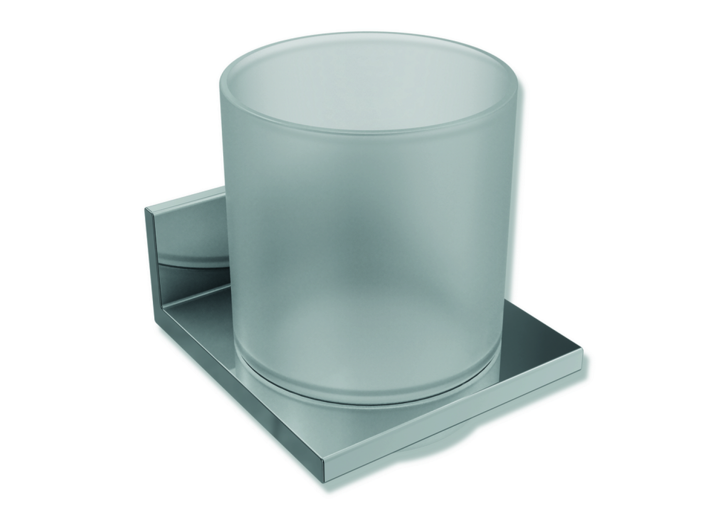 HEWI Glasbecher mit Halter Sys 900 Q, chrom