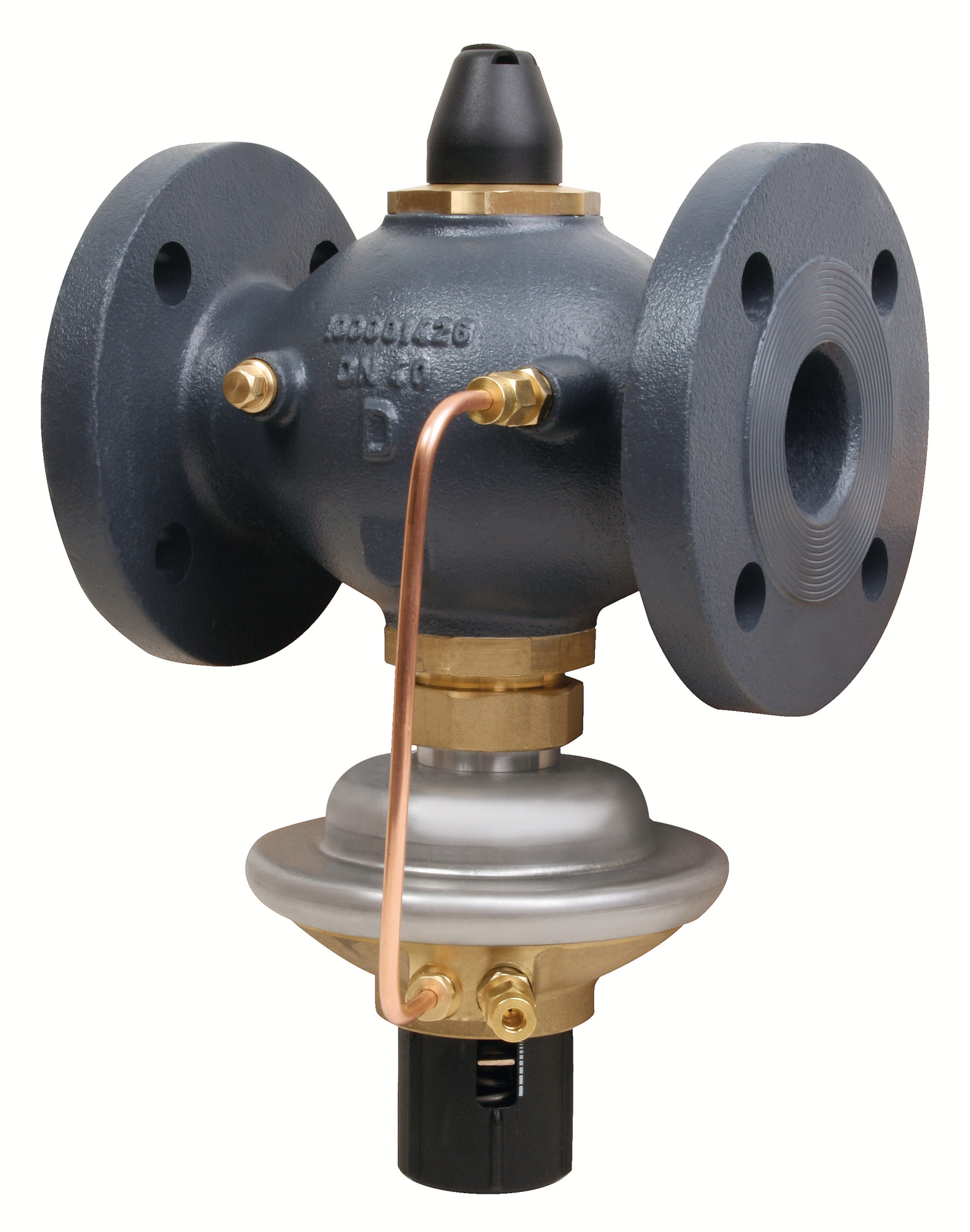 Danfoss Diff.Druck.+ V,stromreg.AVPQ DN40, Kvs 20,0, 0,1-1,0bar, Flansch