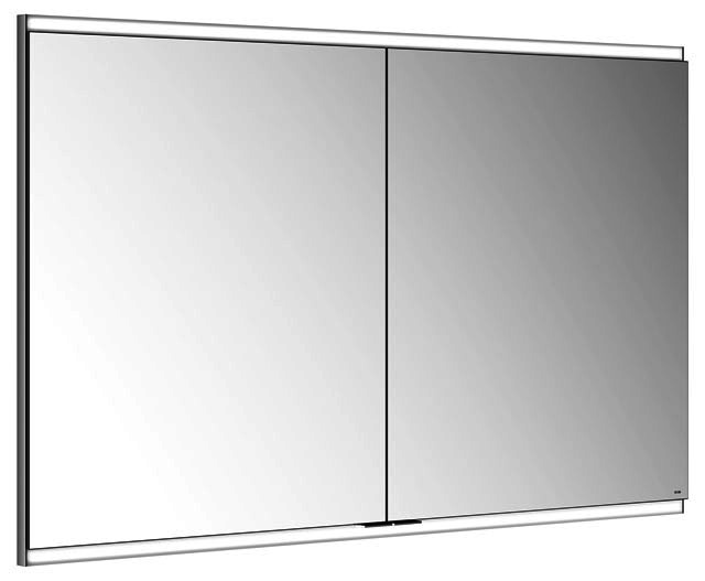 KEUCO Royal Modular 2.0 SPS, bel. 80021, Einb,2Steckd,sb-elox,1200x700x160mm