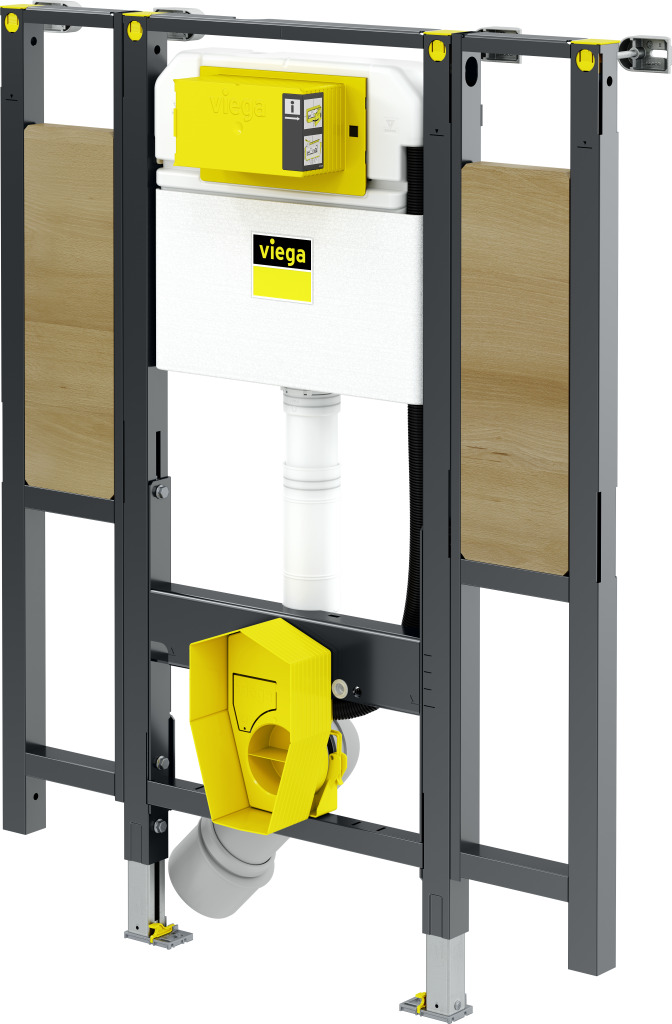 Viega WC-Element Prevista Dry 8874.9 für Stützgriffe 1120 mm
