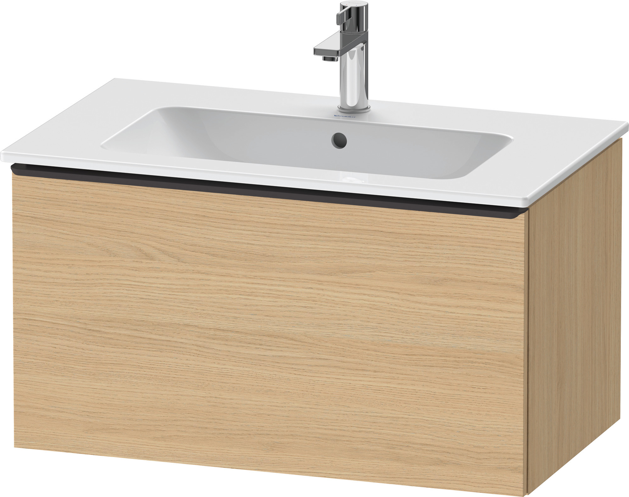 Duravit D-Neo WTU,Wdh,Ausz:1,Gr:Diamant Schw. 810x462x440mm,Natur Eiche Matt,Dekor