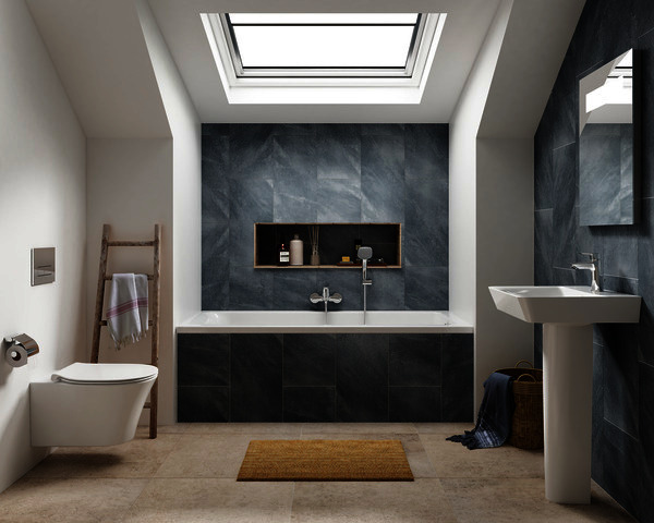 IS Wand-T-WC Connect Air AquaBlade unsichtbare Bef. 360x540x350mm Weiß