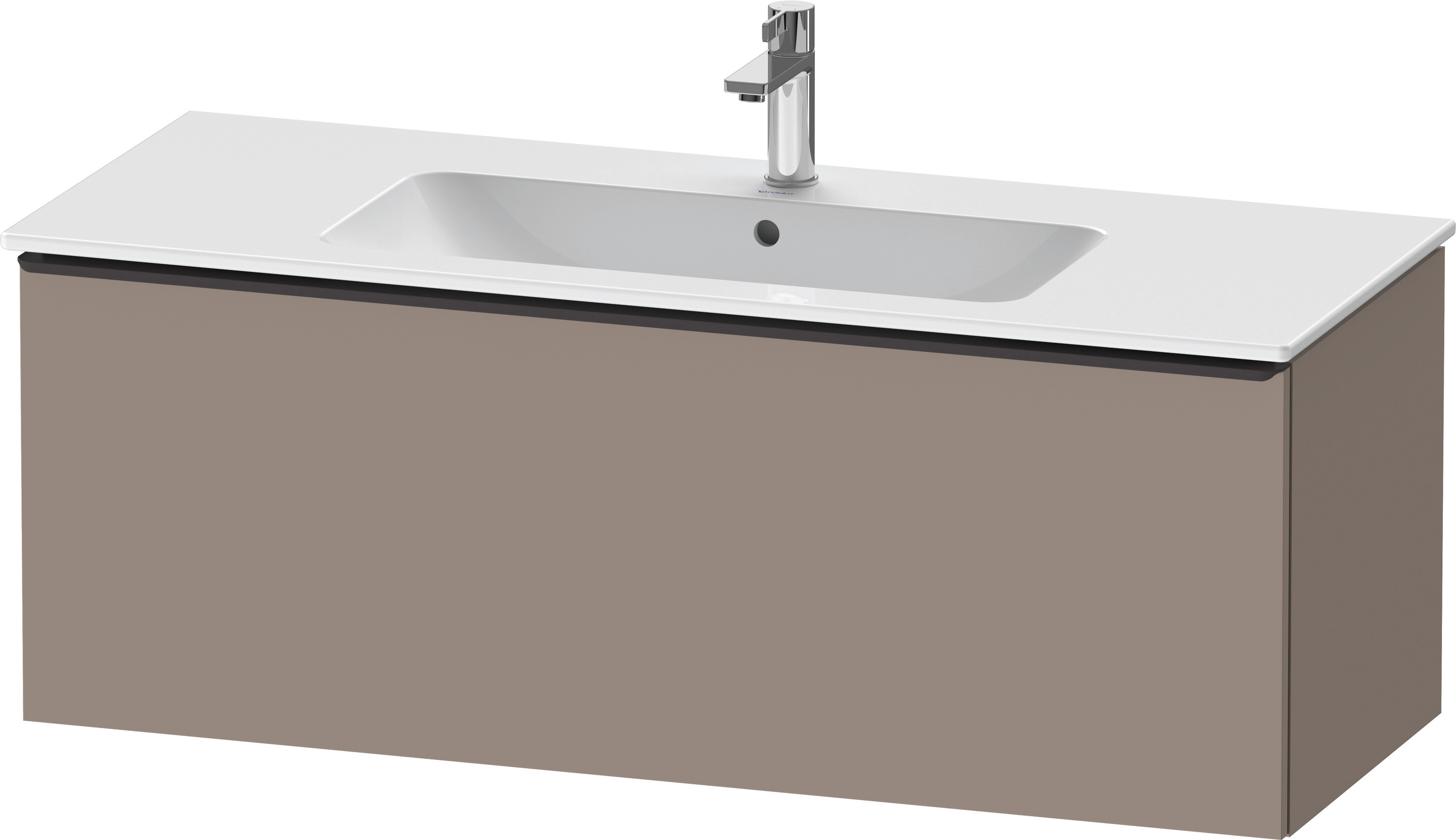 Duravit D-Neo WTU,Wdh,Ausz:1,Gr:Diamant Schw. 1210x462x440mm,Basalt Matt, Dekor