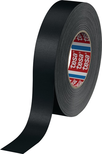 Gewebeband tesaband® Premium 4651 schwarz L.50m B.30mm Rl.TESA Gewebeband tesaband® Premium 4651 schwarz L.50m B.30mm Rl.TESA