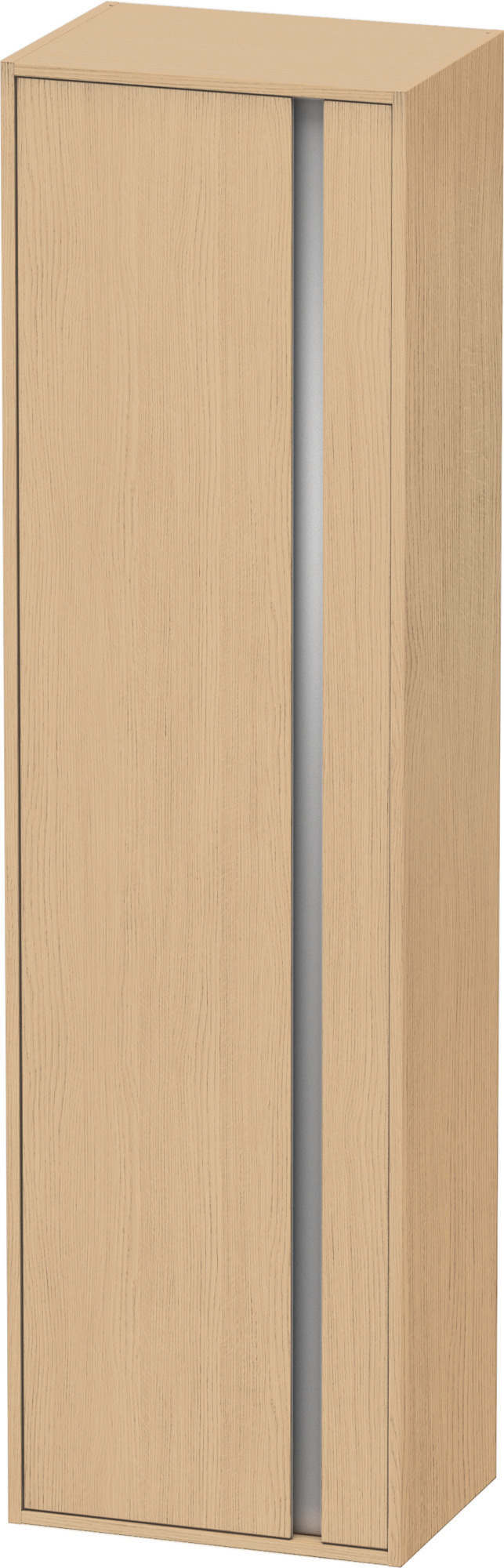 Duravit Hochschrank Ketho 360x500x1800mm 1 Tür, TA links, Eiche Natur
