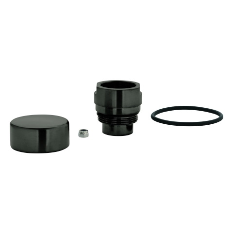 GROHE Umstellknopf 46721 hard graphite gebürstet GROHE Umstellknopf 46721 hard graphite gebürstet