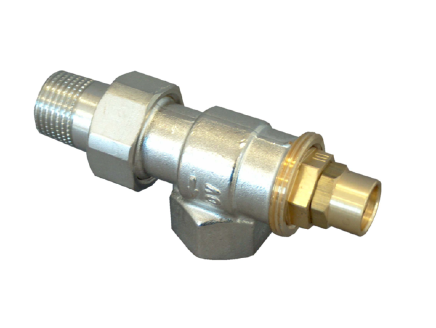 OVENTROP-Rücklauftemperaturbegrenzer DN10, 3/8", PN10, Rücklauf-Axial