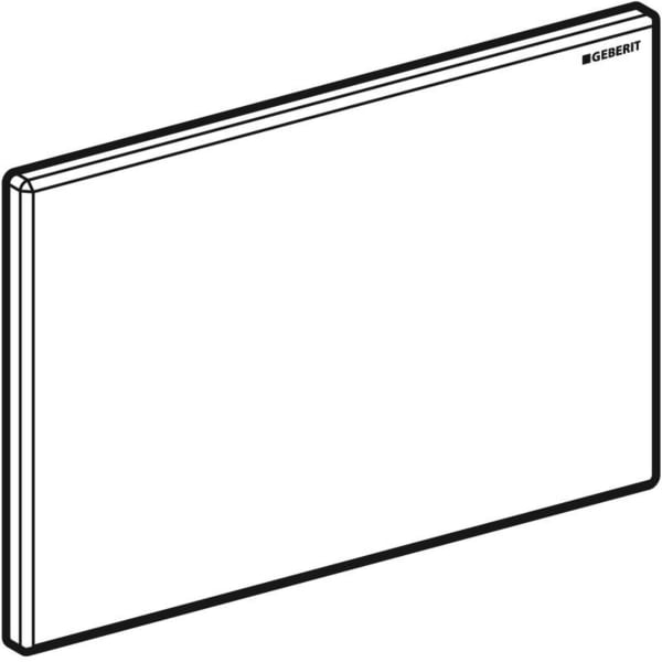 Geberit Sigma Abdeckplatte weiß