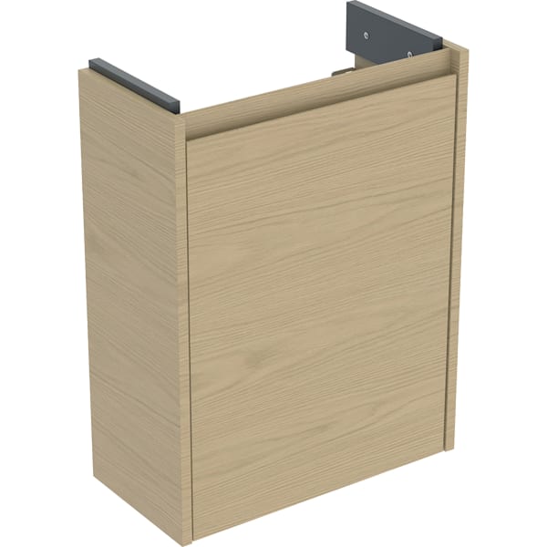 Geberit Renova Compact US für HWB, mit 1 Tür 45,7x60,5x22,7cm, Eiche natur