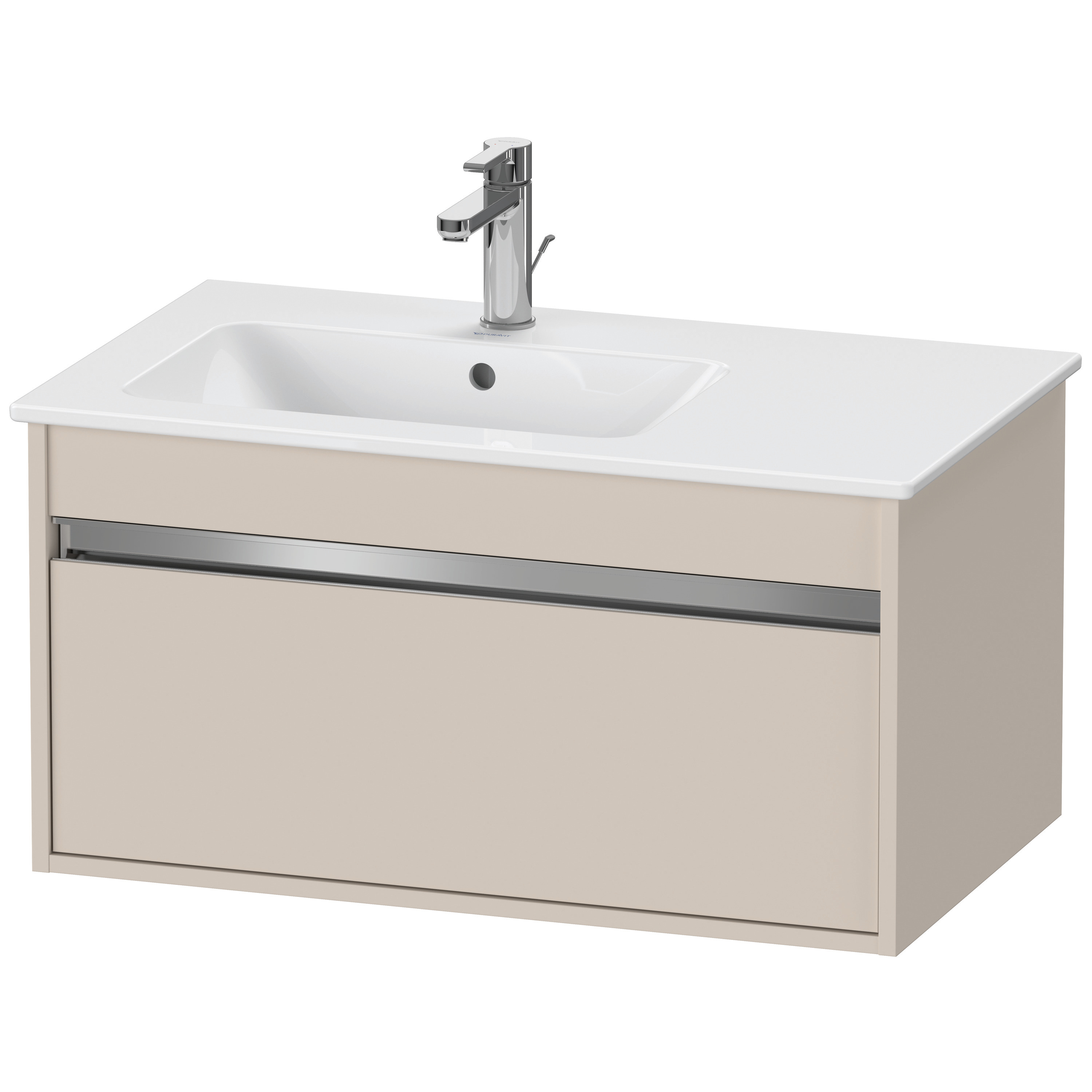 Duravit WTU Ketho f. ME by Starck, 1 Auszug 410x800x475mm, Taupe