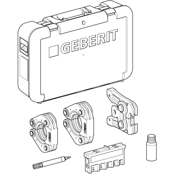 Geberit Mapress Pressschlingenset d42/54 in Koffer Geberit Kompatibilität (2)