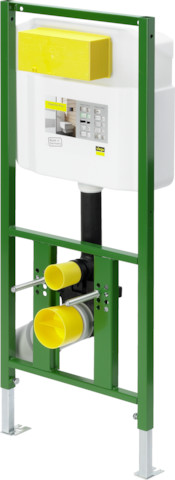 Viega WC Element Viega Eco Plus 8161.2 in 1130mm Stahl grün