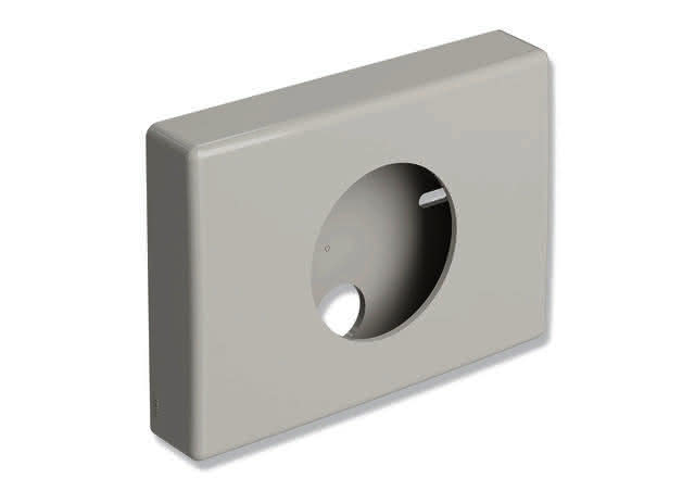 HEWI Hygienebeutelspender, B:143mm, H:103mm, T:27mm lichtgrau