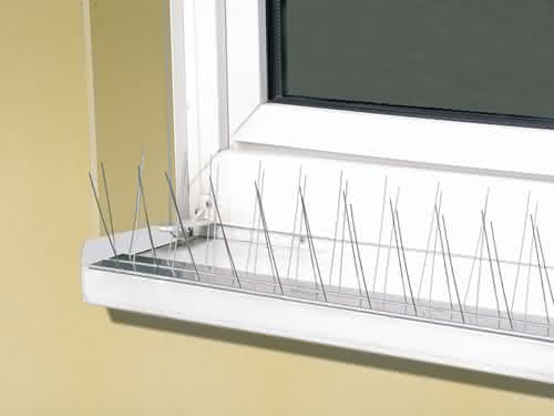 Vogel- u.Taubenabwehr Classic 60cm lang,24 Spikes Alu.WINDHAGER Vogel- u.Taubenabwehr Classic 60cm lang,24 Spikes Alu.WINDHAGER