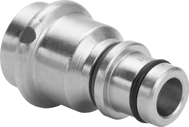 Viega Steckadapter Sanpress 2233.5 in 15mm Rotguss