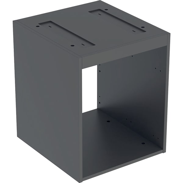 Geberit Korpus für VariForm US mit 2 Schubl. für AS-WT, 45x55,2cm lava lackiert matt