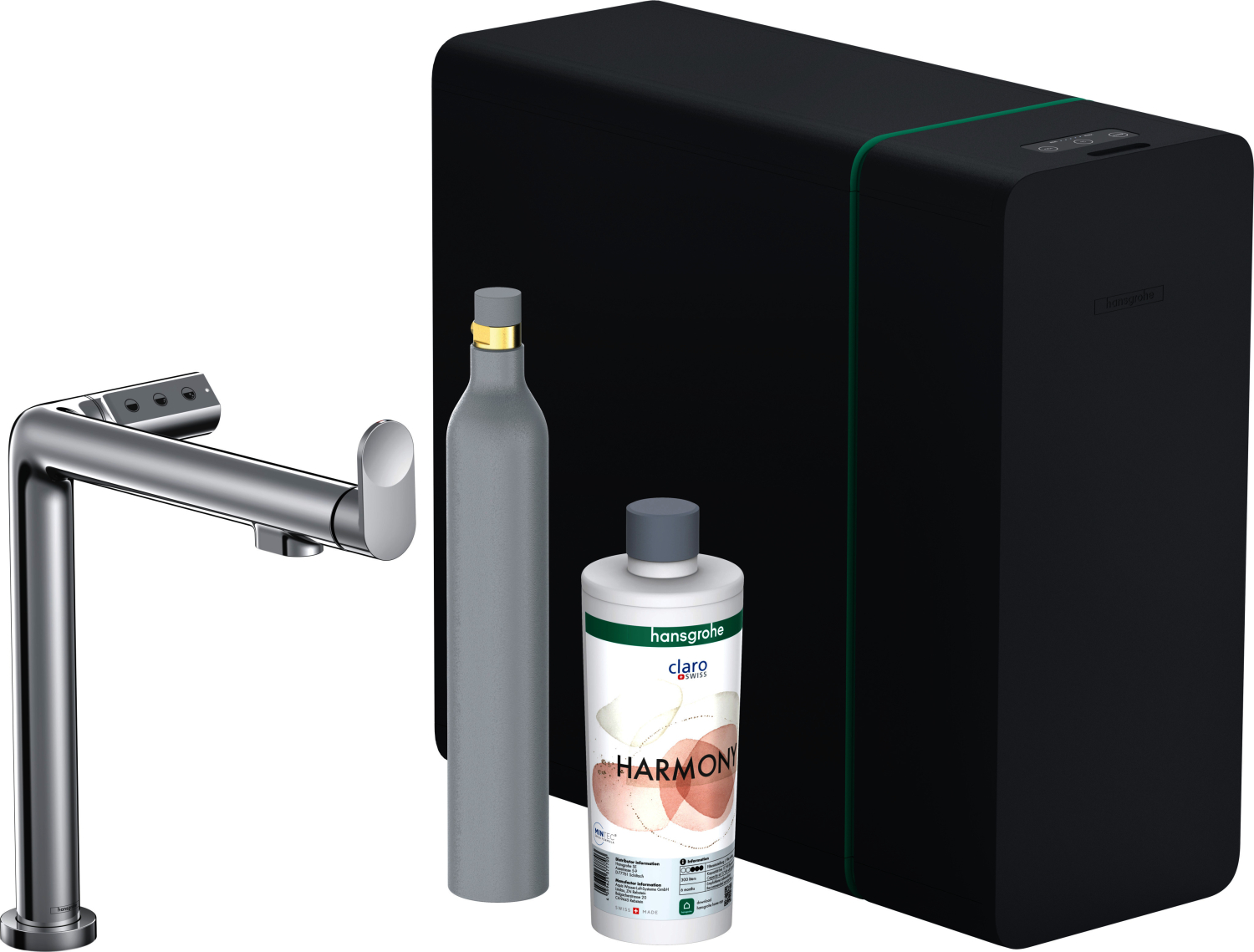 Hansgrohe SodaSystem 240 Aqittura M91 1jet Starter Set chrom